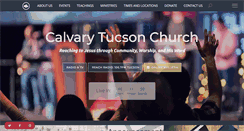 Desktop Screenshot of calvarytucson.com